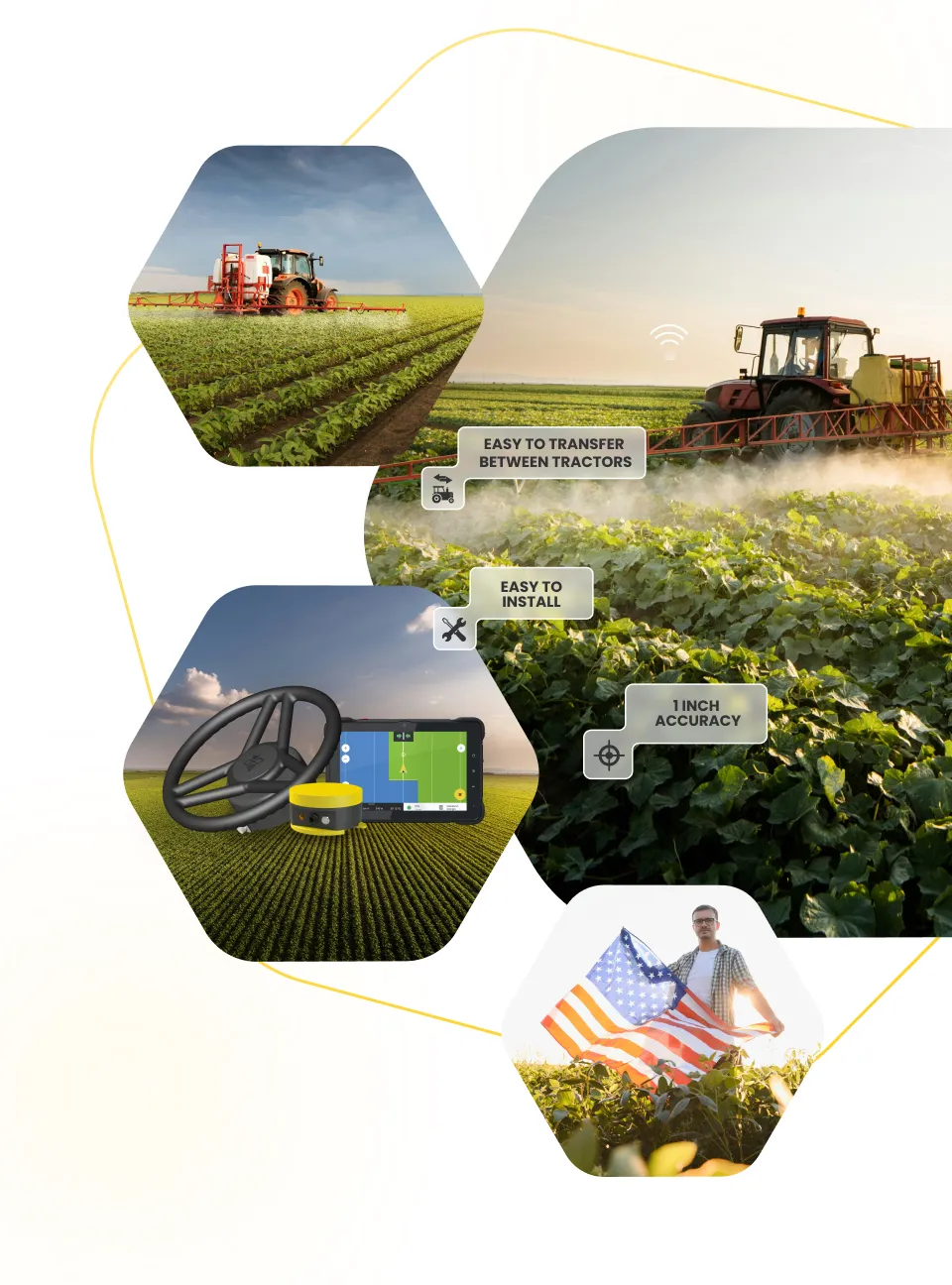 Mobile hero section cover image