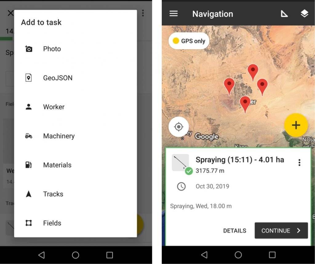 New FieldBee app update 5.9. What is new? Fieldbee GPS systems for